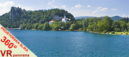 Celozaslonska prostorska slika - FULL SCREEN VR panorama