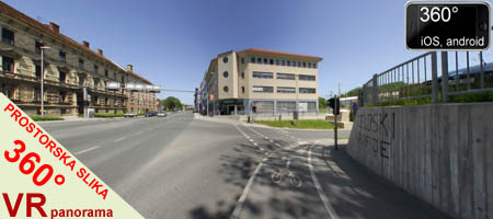 Celozaslonska prostorska slika - FULL SCREEN VR Panorama