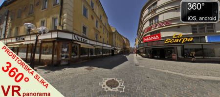 Celozaslonska prostorska slika - FULL SCREEN VR Panorama