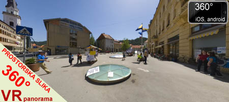 Celozaslonska prostorska slika - FULL SCREEN VR Panorama