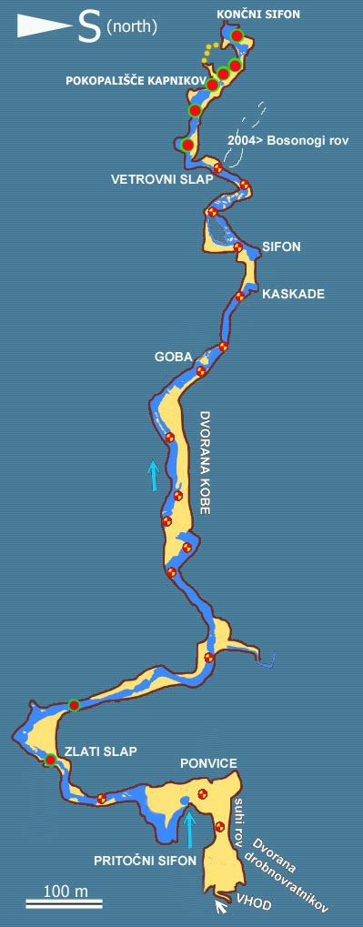 Skica jame :: Cave map