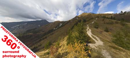 Celozaslonska prostorska slika - FULL SCREEN VR Panorama