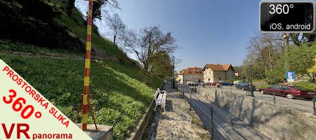 Celozaslonska prostorska slika - FULL SCREEN VR panorama