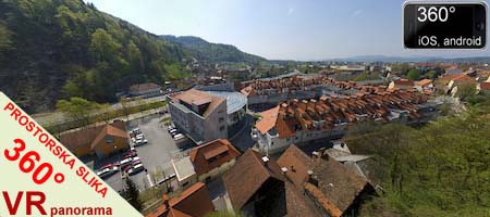 Celozaslonska prostorska slika - FULL SCREEN VR panorama