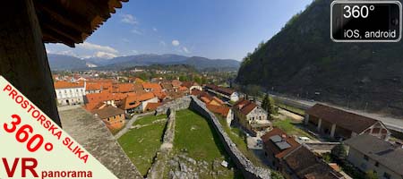 Celozaslonska prostorska slika - FULL SCREEN VR panorama