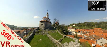 Celozaslonska prostorska slika - FULL SCREEN VR panorama