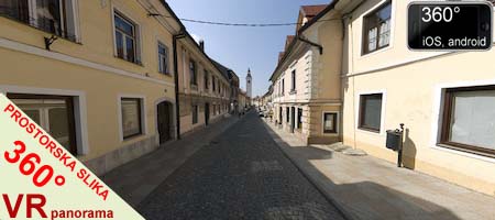 Celozaslonska prostorska slika - FULL SCREEN VR panorama