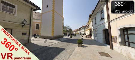 Celozaslonska prostorska slika - FULL SCREEN VR panorama