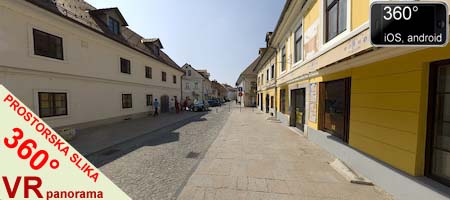 Celozaslonska prostorska slika - FULL SCREEN VR panorama