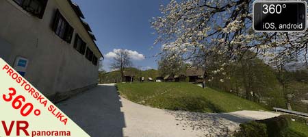 Celozaslonska prostorska slika - FULL SCREEN VR panorama