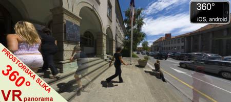 Celozaslonska prostorska slika - FULL SCREEN VR panorama