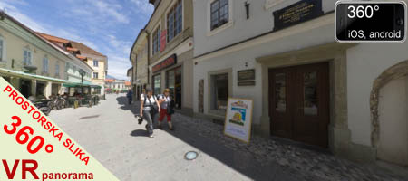 Celozaslonska prostorska slika - FULL SCREEN VR panorama
