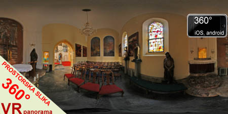 Celozaslonska prostorska slika - FULL SCREEN VR panorama