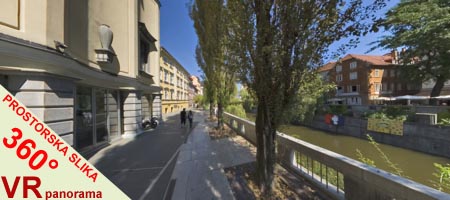 Celozaslonska prostorska slika - FULL SCREEN VR panorama