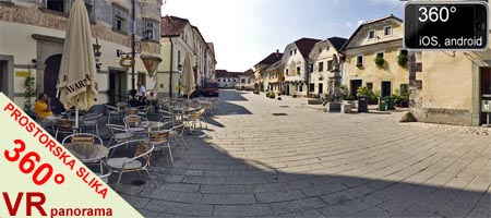 Celozaslonska prostorska slika - FULL SCREEN VR panorama
