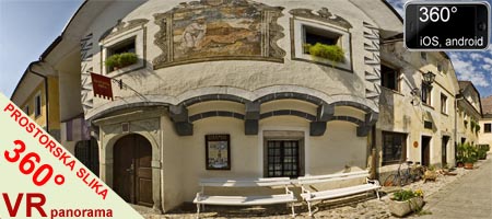 Celozaslonska prostorska slika - FULL SCREEN VR panorama