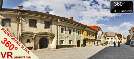 Celozaslonska prostorska slika - FULL SCREEN VR panorama