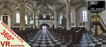 Celozaslonska prostorska slika - FULL SCREEN VR panorama