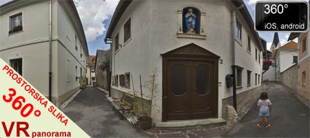 Celozaslonska prostorska slika - FULL SCREEN VR panorama