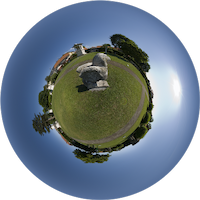 Celozaslonska prostorska slika - FULL SCREEN VR panorama