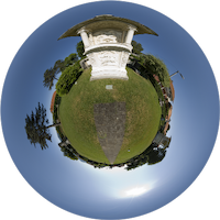 Celozaslonska prostorska slika - FULL SCREEN VR panorama
