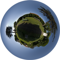 Celozaslonska prostorska slika - FULL SCREEN VR panorama