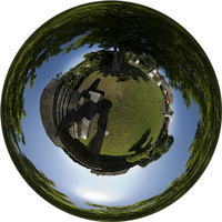 Celozaslonska prostorska slika - FULL SCREEN VR panorama
