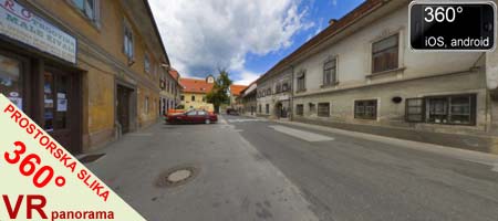 Celozaslonska prostorska slika - FULL SCREEN VR Panorama