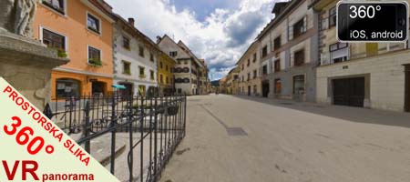 Celozaslonska prostorska slika - FULL SCREEN VR Panorama