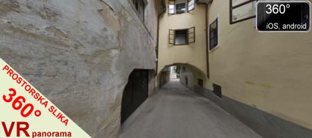 Celozaslonska prostorska slika - FULL SCREEN VR Panorama