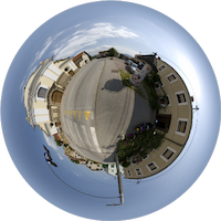 Celozaslonska prostorska slika - FULL SCREEN VR panorama