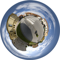 Celozaslonska prostorska slika - FULL SCREEN VR panorama