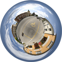 Celozaslonska prostorska slika - FULL SCREEN VR panorama