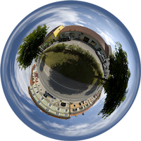 Celozaslonska prostorska slika - FULL SCREEN VR panorama
