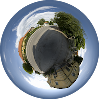 Celozaslonska prostorska slika - FULL SCREEN VR panorama