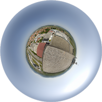 Celozaslonska prostorska slika - FULL SCREEN VR panorama