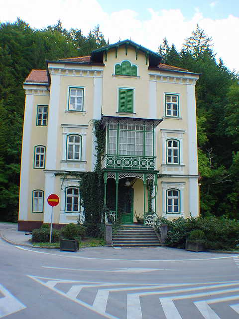 Park near the villa Higiea - Park pri vili Higiea