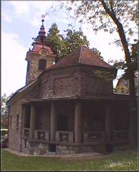 Stara šišenska cerkev - zadnja stran